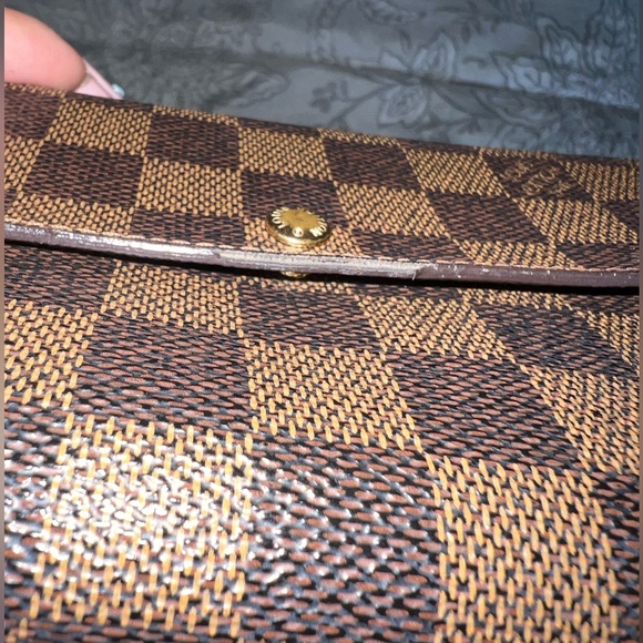 Louis Vuitton Damier Ebene Canvas Long Wallet - Picture 2 of 12